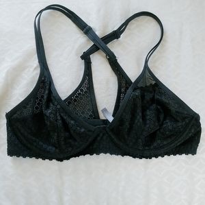AERIE lace crossed back bra